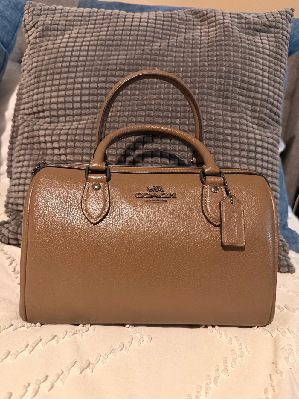 Coach Rowan Small Dark Stone